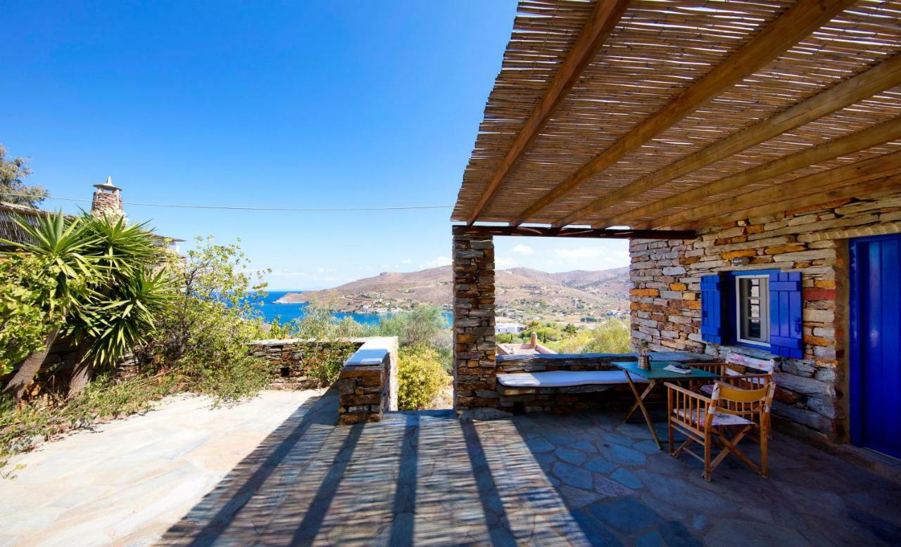 Vila Stone House With A Magical View Otziás Exteriér fotografie